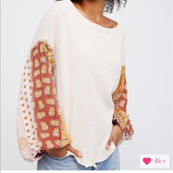 Free People Tops - Free People Balloon Thermal